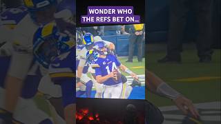 Blown call to end Vikings vs Rams tnf nfl vikings rams skol rigged [upl. by Camilla]