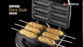 Crepeira Cadence Doce Gula 750W Chapa Dupla  CRP300 [upl. by Galliett]