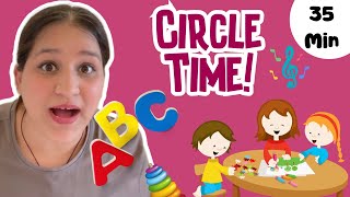 Preschool Activities  Its Circle Time Toddler Learning Videos Songs and Activities babylearning [upl. by Ynnel]