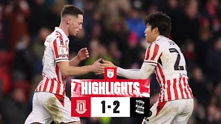 Chances go begging in defeat  Stoke City 12 Birmingham City  Highlights [upl. by Chantal]