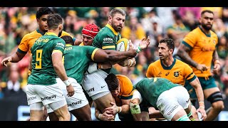 Highlights Springboks v Australia in Brisbane [upl. by Nerred650]