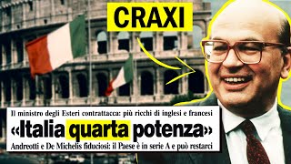 CRAXI Lultimo politico della Prima Repubblica DOCUMENTARIO [upl. by Egoreg]