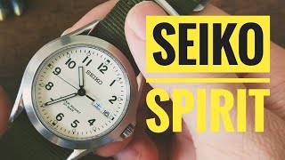 seiko military field watch 7N430Aj0 seiko spirit sus [upl. by Bonnes]