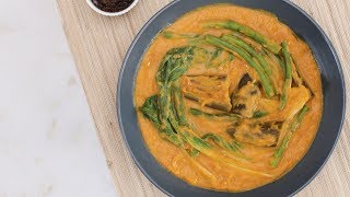 Vegetable Kare Kare Recipe  Yummy PH [upl. by Latsyrc]