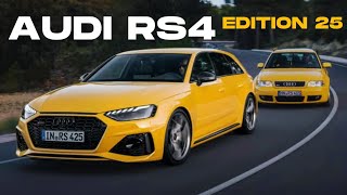 2024 Audi RS4 Avant 25 Years Edition 470 HP Monster Wagon with FREE Track Tires amp Watch [upl. by Sirmons]