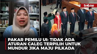 Penjelasan Pakar Soal Caleg Terpilih Tak Wajib Mundur Jika Maju Pilkada [upl. by Aivilys649]