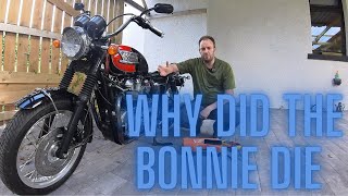 Why did the Bonneville T100 breakdown on me [upl. by Peatroy]