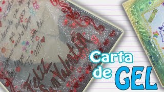 Carta de GEL Renovado y DIFERENTE para San Valentín  floritere  2014 [upl. by Hogue]