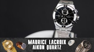 Maurice Lacroix AIKON Quartz Chronograph AI1118SS0023301 Огляд\Review by secundacomua [upl. by Nelo]