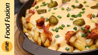 Extra Loaded Chilli Fries Recipe by Food Fusion [upl. by Stephania]