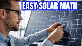 How to calculate solar systems components required step by step [upl. by Ahsim]