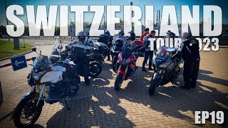 Switzerland Motorcycle Tour 2023  EP19 Journey to Calais Eurotunnel [upl. by Aivitnahs]