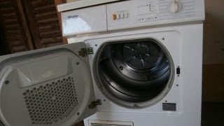 Miele Novotronic T457 C Kondenzációs szárítógépCondenser Dryer [upl. by Anayek]