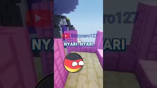 Resiko indo gak pakai peci 😱countryballs germany empire Chase polandball shorts [upl. by Nimra952]