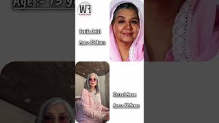 Farida Jalal amp Zeenat Aman Age [upl. by Rodie]