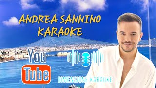 Andrea Sannino Via Partenope KARAOKE [upl. by Enasus]