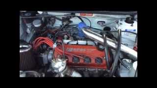 200kw Honda HRV Turbo d16 civic turbo worlds most powerful hrv turbo [upl. by Enom]