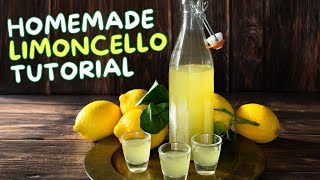 I tested 5 Popular Homemade LIMONCELLO Recipes and Here is the WINNER [upl. by Ahsratal]