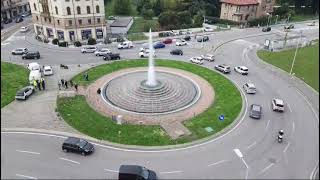 Padova riaccesa la fontana del fagiolo alla Stanga [upl. by Kathlene]