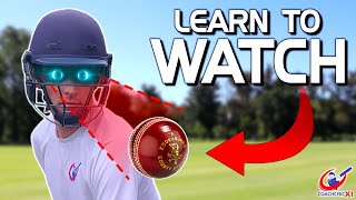 TIPS and DRILLS to help you WATCH THE BALL better in Cricket [upl. by Danzig198]