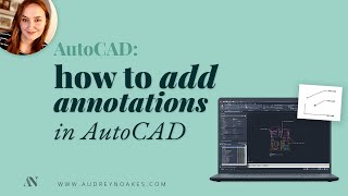 AutoCAD How to Add Annotations  MULTILEADERS and MULTILEADER STYLES [upl. by Zohara]