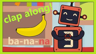 Syllables Song Clap Along  Fun and Interactive Phonics Song for Kids and ESL │ Smiley Rhymes [upl. by Sansen]