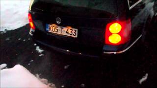 VW Passat 25 V6 4 Motion Cold Start amp Engine Sound [upl. by Aihtebat]