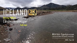 Iceland XXIV  Driving F208 to Landmannalaugar  Full tour  The Ultimate Guide │ Part 119 [upl. by Julietta899]