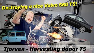 Project Tjorven Racer  Cutting a S60 in two parts [upl. by Adiehsar357]