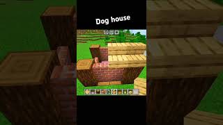 House for dog minecraft minecraft viralshortdoghouse [upl. by Randolph]