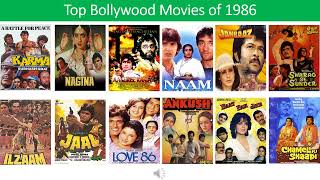 Top Bollywood movies of 1986 [upl. by Venterea]