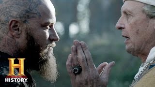 Vikings Ragnar is Baptized Season 3 Episode 9  History [upl. by Vicki]