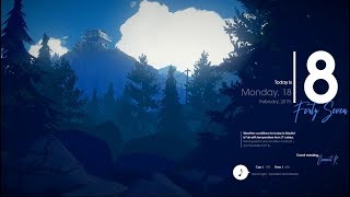 Romance  Rainmeter Skin 2019  Review [upl. by Dael475]