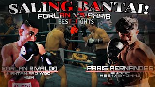 SALING BANT4I DIBALIREMATCH PARIS PERNANDES VS FORLAN RIVALDO VIRAL [upl. by Ddej]