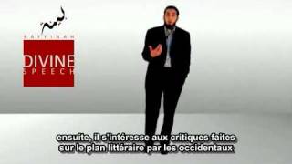 Nouman Ali Khan  Présentation La Parole Divine  Divine Speech [upl. by Ainehs]