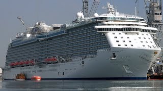 NEW Regal Princess ready at Fincantieri Shipyard Monfalcone  Italy [upl. by Earla]