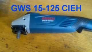 Обзор BOSCH GWS 15125 CIEH Оригинал [upl. by Feola]