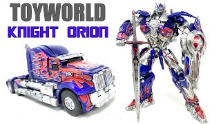 ToyWorld TWF01 Knight Orion TLK Optimus Prime Review [upl. by Dhruv168]