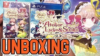 Atelier Lydie amp Suelle The Alchemists and the Mysterious Paintings PS4Switch Unboxing [upl. by Ailet]