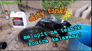 How to remove rust inside fuel tank [upl. by Nereus]