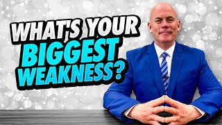 WHAT’S YOUR BIGGEST WEAKNESS 11 GOOD WEAKNESSES To Use In A JOB INTERVIEW [upl. by Akeber]