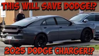 THE 2025 4 DOOR CHARGER CAN SAVE DODGE FROM DOOM EVEN WITHOUT A HEMI V8 [upl. by Frodina]