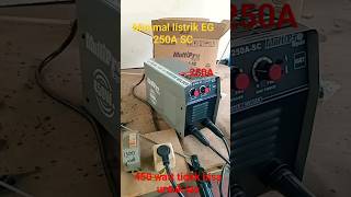 200A IGBT Welding Machine multipro EG 250A SC work shortvideo [upl. by Ailugram207]