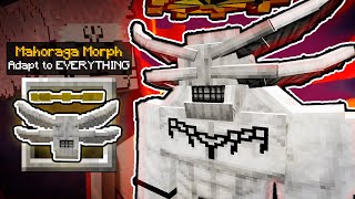 Adapting as The Divine General MAHORAGA inside Minecraft Jujutsu Kaisen [upl. by Biel]