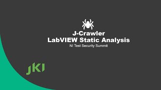 J Crawler for LabVIEW Static Analysis [upl. by Arzed560]