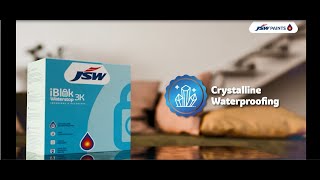 iBlok Waterstop 3K  Crystalline Waterproofing [upl. by Dyna]