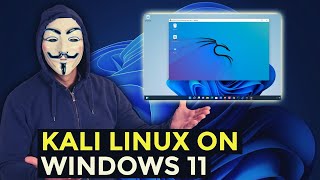 Kali Linux Windows 11 App with GUI and sound  Updated simple steps for 2022 [upl. by Ellersick]