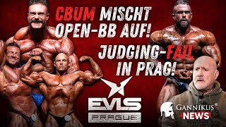 Cbum demütigt OpenBodybuilding fast JudgingChaos trotz Weinberger  EVLS Prague Pro Review [upl. by Janiuszck405]