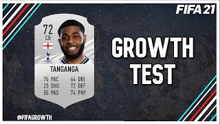 Japhet Tanganga Growth Test FIFA 21 Career Mode [upl. by Bolton]