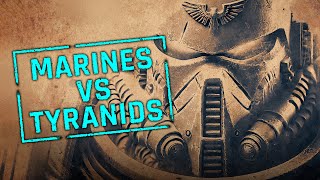 Tyrannic Wars Space Marines vs Tyranids  Warhammer 40k Lore [upl. by Hoffarth]